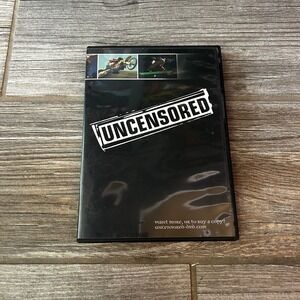 Uncensored Action Sports DVD Moto Boarding‎ Surf Skate Redline Studios 2005